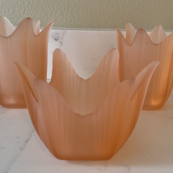 Vintage Viking Lotus Vase Set of 3 - Picture 14 of 16